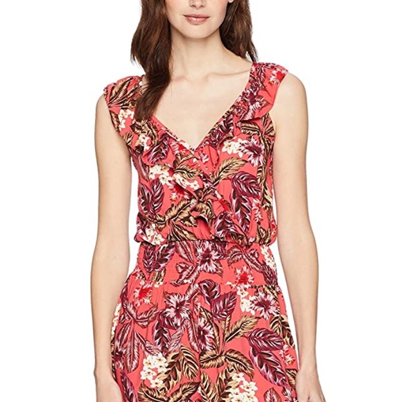 MINKPINK Tropical Islands Playsuit Romper - Picture 3 of 4